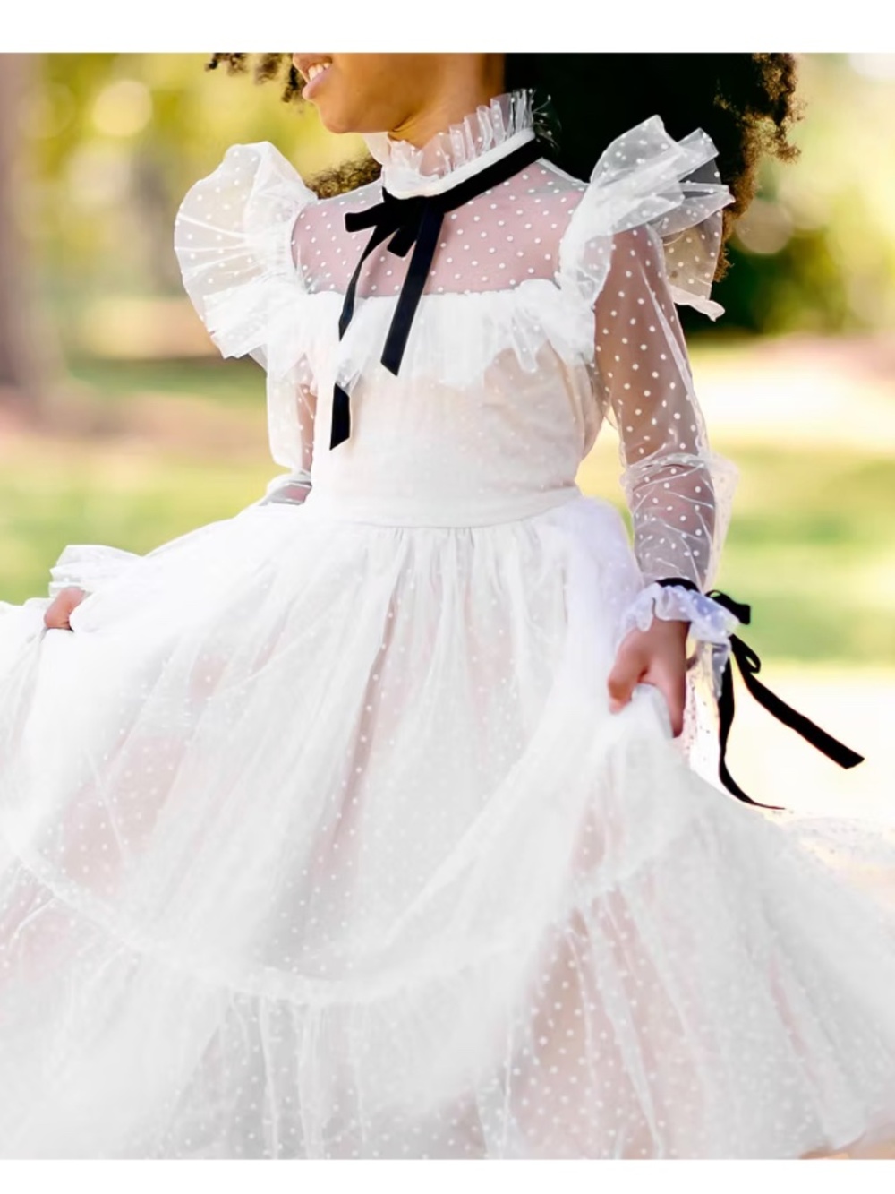 Princess me Niylarose ribbon dress size 5-6 years nwt